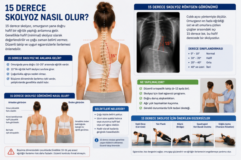 15 derece skolyoz nasıl olur